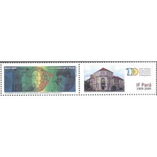 C-2899 - 2009 - MINT - SELO - EDUCAÇÃO PROFISSIONAL E TECNOLÓGICA - VINHETA IF PARÁ