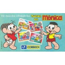 CD-21 - MINT - 1993 - TURMA DA MÔNICA - 150 ANOS DOS "OLHOS DE BOI" - PRIMEIRO PORTE NACIONAL - SELOS C-1851/1854 - RHM R$ 240,00 (48 UFS X R$ 5,00)