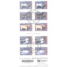 CD-24 - 1998 - RAÇAS BRASILEIRAS - CARIMBO CBC - RHM R$ 60,00 (12 UFS X R$ 5,00)