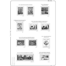 1992 - Suplemento 1992 do Álbum de Selos do Brasil Classic PLUS (7 folhas)