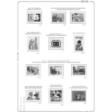 1995 - Suplemento 1995 do Álbum de Selos do Brasil Classic PLUS (7 folhas)