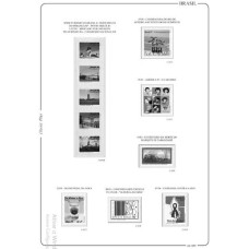 1997 - Suplemento 1997 do Álbum de Selos do Brasil Classic PLUS (7 folhas) 