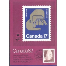CANADA - 1982 - MÃOS  - MÁXIMOS POSTAIS