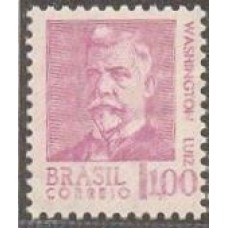 R-535 - 1968 - ANTIGOS PRESIDENTES DA REPÚBLICA - WASHINGTON LUIZ - NOVO - GOMADO - MUITO BONITO - RHM R$ 225,00 (45 UFs X R$ 5,00)