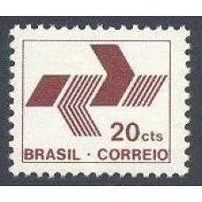 R-537 - 1972 - EMBLEMA DA ECT SELOS FOSFORESCENTES - NOVO - GOMADO - RHM R$ 15,00 (3 UFS X R$ 5,00)