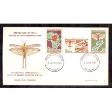 MALI - 1964 - FAUNA - INSETOS - FDC