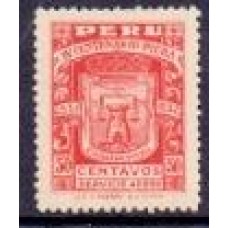 PERU - Y A-003 (1932) BRASÃO: 4º CENTENÁRIO DA CIDADE DE PIURA - BRASÃO DA CIDADE - SELO MINT