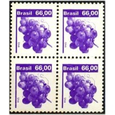 R-621 - 1980 - RECURSO ECONÔMICO NACIONAL 66,00 UVA - QUADRA - MINT - GOMADA - RHM R$ 280,00 (56 UFS X R$ 5,00)