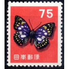 Japão - Borboleta- Y 577 (1956) - SERIE CORRENTE - BORBOLETA - 75 y. - SELO MINT